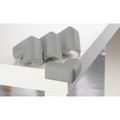 Paraspigoli Adesivo in NBR Parabordi Atossico Grigio - Set 4 Pz