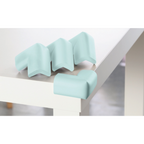 Paraspigoli Adesivo in NBR Parabordi Atossico Celeste - Set 4 Pz