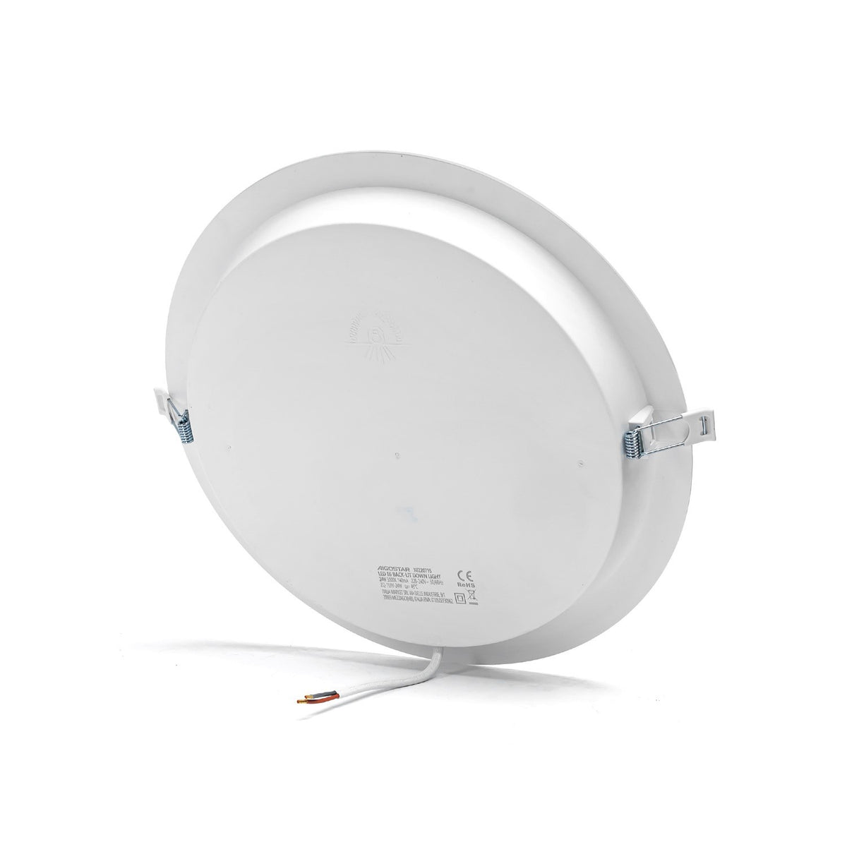 Faretto Led Faro Slim da Incasso 24W 4000K E6 Retroilluminato Foro 265-275mm