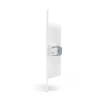 Faretto Led Da Incasso Quadrato 9W 4000k Retroilluminato Foro 110-120mm