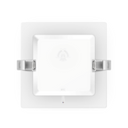 Faretto Led Da Incasso Quadrato 6W 6500k Retroilluminato Foro 95-100mm