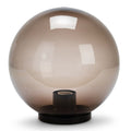 Ricambio Sfera Globo Fumè D.200mm + Base per palo da 60mm