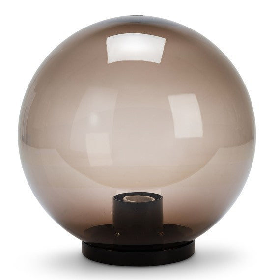 Ricambio Sfera Globo Fumè D.200mm + Base per palo da 60mm
