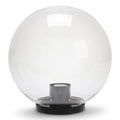 Ricambio Sfera Globo Trasparente D.250mm + Base per palo da 60mm