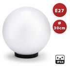 Ricambio Sfera Globo Bianca Opale D.300mm + Base per palo da 60mm
