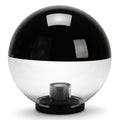 Ricambio Sfera Globo Trasparente/Nero D.300mm + Base per palo da 60mm