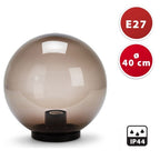 Ricambio Sfera Globo Fumè D.400mm + Base per palo da 60mm