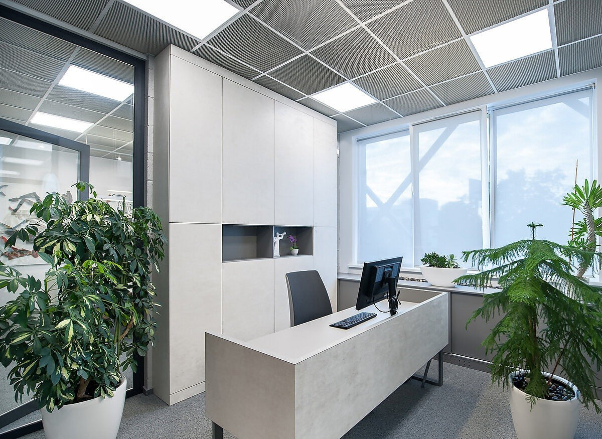 Kit 4 Pezzi Pannello LED a Soffitto Retroilluminato 60X60 cm 36W 4000K