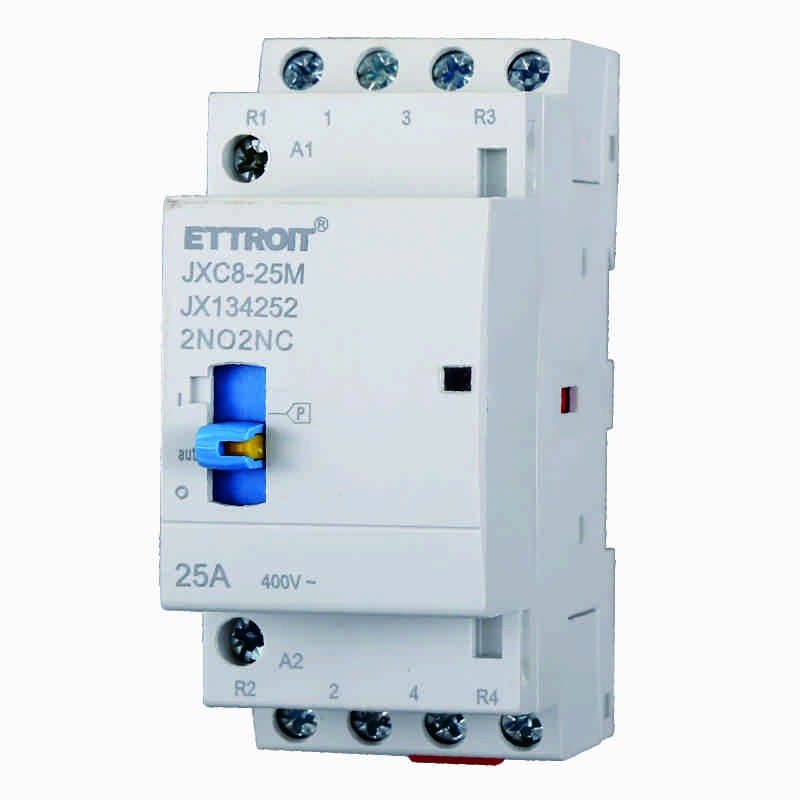 Ettroit Contattore Domestico 4P 25A 220v 50hz AC (2NO2NC) JX134252