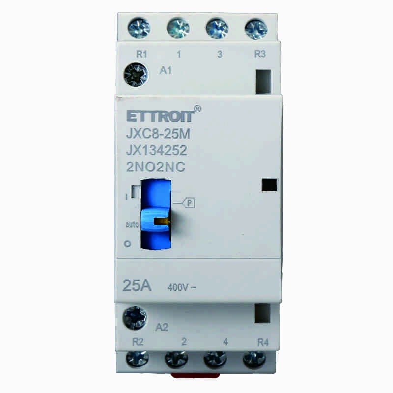 Ettroit Contattore Domestico 4P 25A 220v 50hz AC (2NO2NC) JX134252