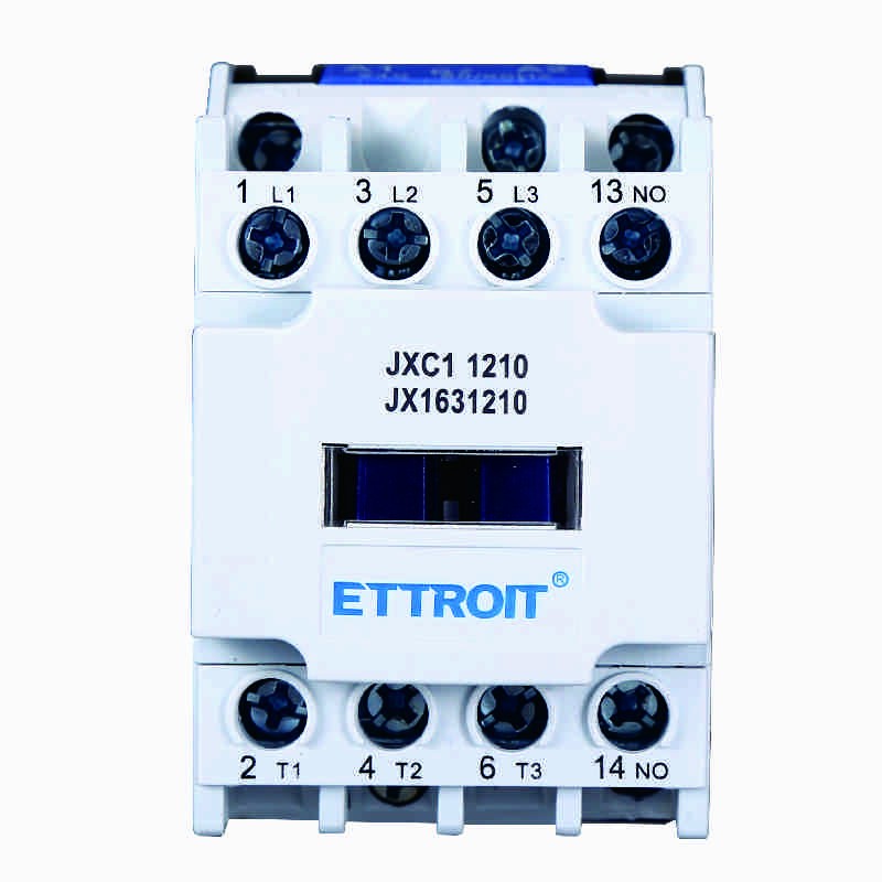 Ettroit Contattore AC 24V 50/60Hz Bobina 3P 3 poli NA Ie 12A Ue 380V JX1631210