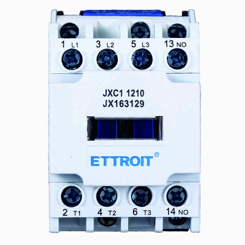 Ettroit Contattore AC 220V 50/60Hz Bobina 3P 3 poli NA Ie 12A Ue 380V JX163129