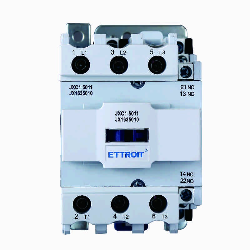 Ettroit Contattore AC 24V 50/60Hz Bobina 3P 3 Poli Normalmente Aperto IE 50A UE 380V JX1635010