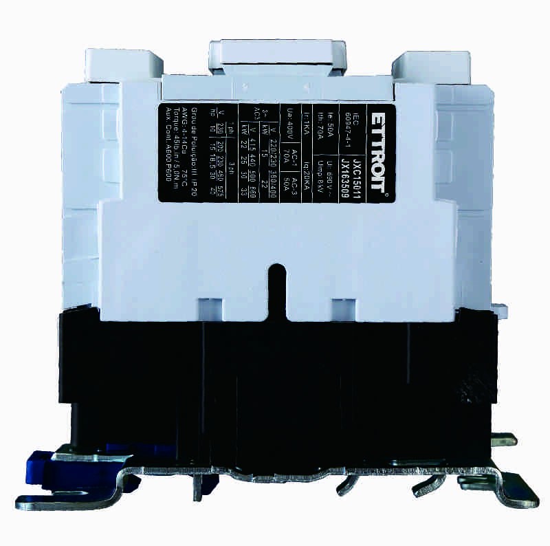 Ettroit Contattore AC 220V 50/60Hz Bobina 3P 3 Poli Normalmente Aperto IE 50A UE 380V JX163509