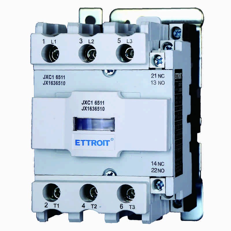 Ettroit Contattore AC 24V 50/60Hz Bobina 3P 3 Poli Normalmente Aperto IE 65A UE 380V JX1636510