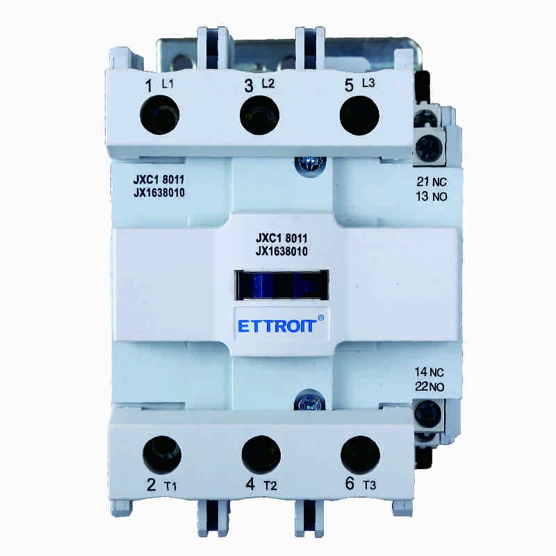 Ettroit Contattore AC 24V 50/60Hz Bobina 3P 3 Poli Normalmente Aperto IE 80A UE 380V JX1638010