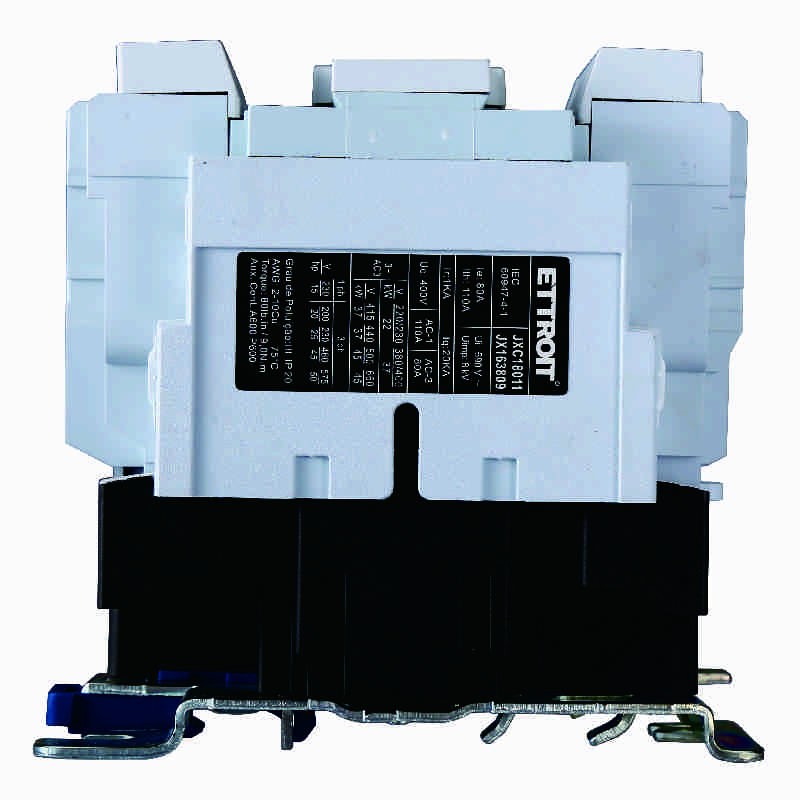 Ettroit Contattore AC 220V 50/60Hz Bobina 3P 3 Poli IE 80A UE 380V JX163809