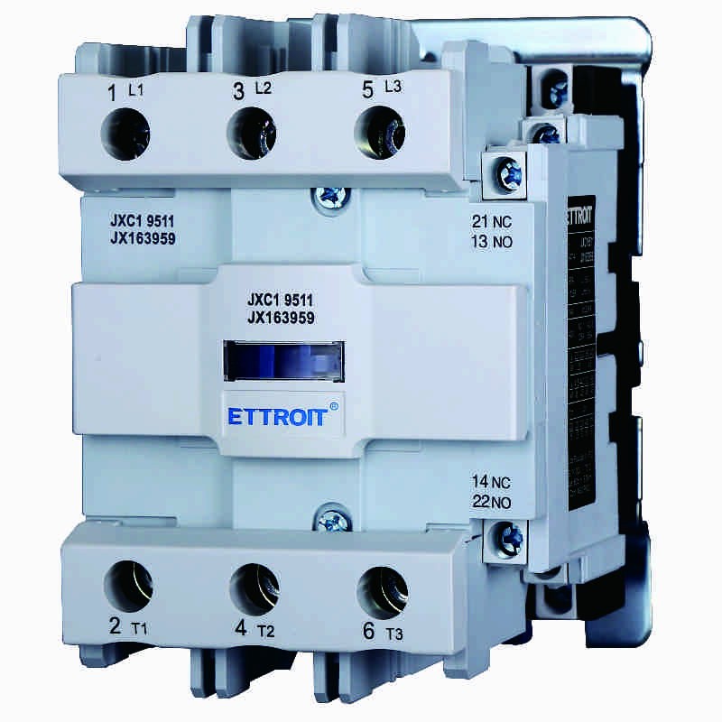 Ettroit Contattore AC 220V 50/60Hz Bobina 3P 3 Poli IE 95A UE 380V JX163959