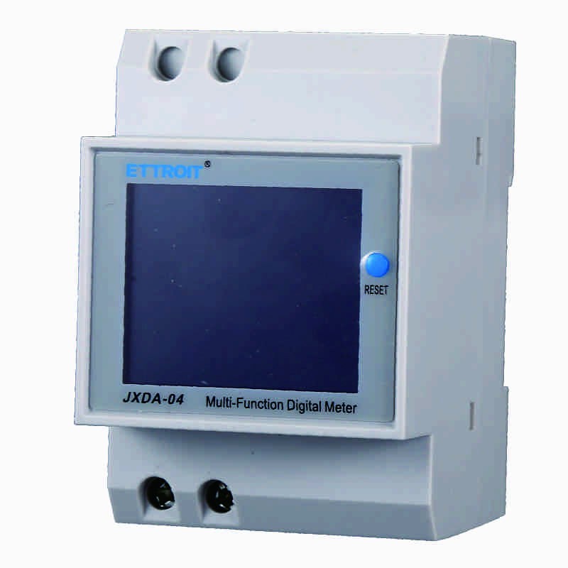 Misuratore Multifunzione 40 ~ 300 Vac 0 ~ 100A 3 Moduli Ettroit JXDA-04