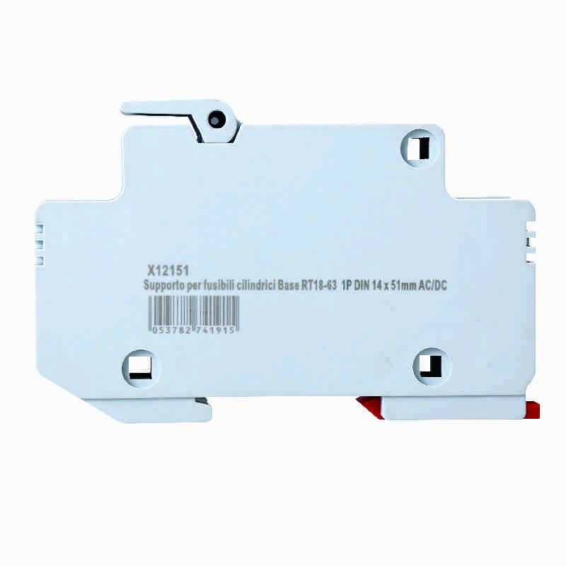 Portafusibile RT18-63 Per Fusibili ⌀14x51mm 1000V 63A 1 Modulo Ettroit JX12151