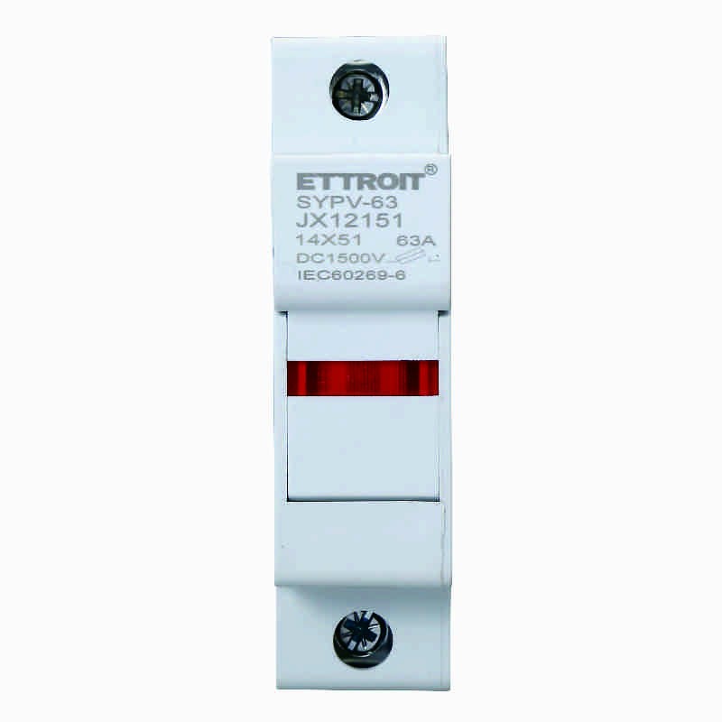 Portafusibile RT18-63 Per Fusibili ⌀14x51mm 1000V 63A 1 Modulo Ettroit JX12151