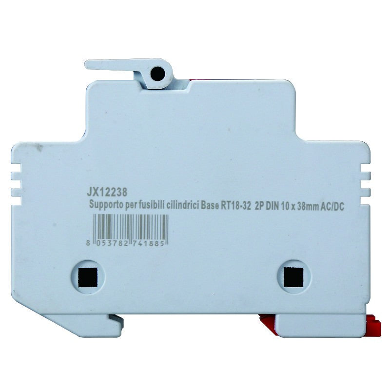 Portafusibile RT18-32 Per Fusibili ⌀10x38mm 1000V 32A, 2 Moduli Ettroit JX12238