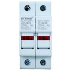 Portafusibile RT18-63 Per Fusibili ⌀14x51mm 1000V 63A 2 Moduli Ettroit JX12251