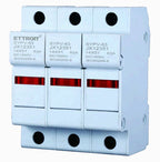 Portafusibile RT18-63 Per Fusibili ⌀14x51mm 1000V 63A 3 Moduli Ettroit JX12351