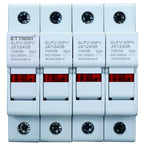 Portafusibile RT18-32 Per Fusibili ⌀10x38mm 1000V 32A 4 Moduli Ettroit JX12438