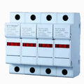 Portafusibile RT18-63 Per Fusibili ⌀14x51mm 1000V 63A 4 Moduli Ettroit JX12451
