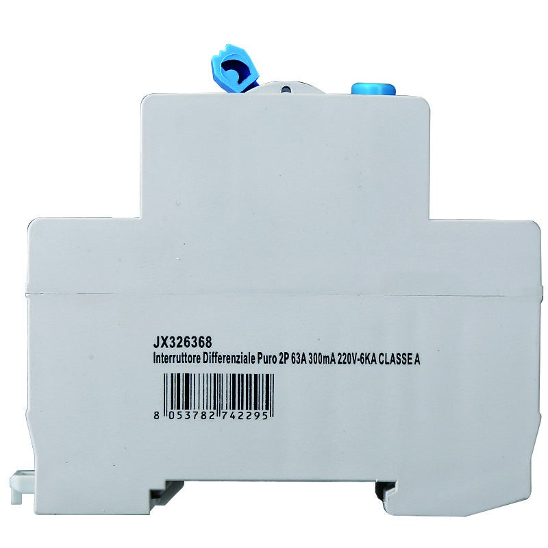 Ettroit Interruttore Differenziale Puro 2P 63A 300mA 220V-6KA CLASSE A JX326368