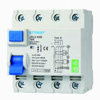 Ettroit Magnetotermico Differenziale Puro 4P 16A 30mA CURVA B 6KA AC/DC 380V