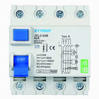 Ettroit Magnetotermico Differenziale Puro 4P 40A 30mA CURVA B 6KA AC/DC 380V