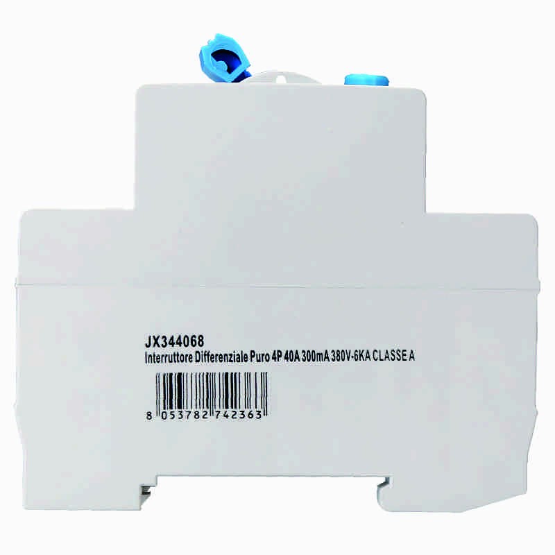 Ettroit Interruttore Differenziale Puro 4P 40A 300mA 380V-6KA CLASSE A JX344068