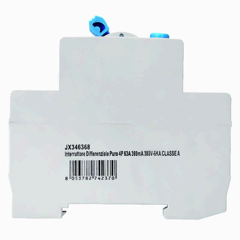 Ettroit Interruttore Differenziale Puro 4P 63A 300mA 380V-6KA CLASSE A JX346368