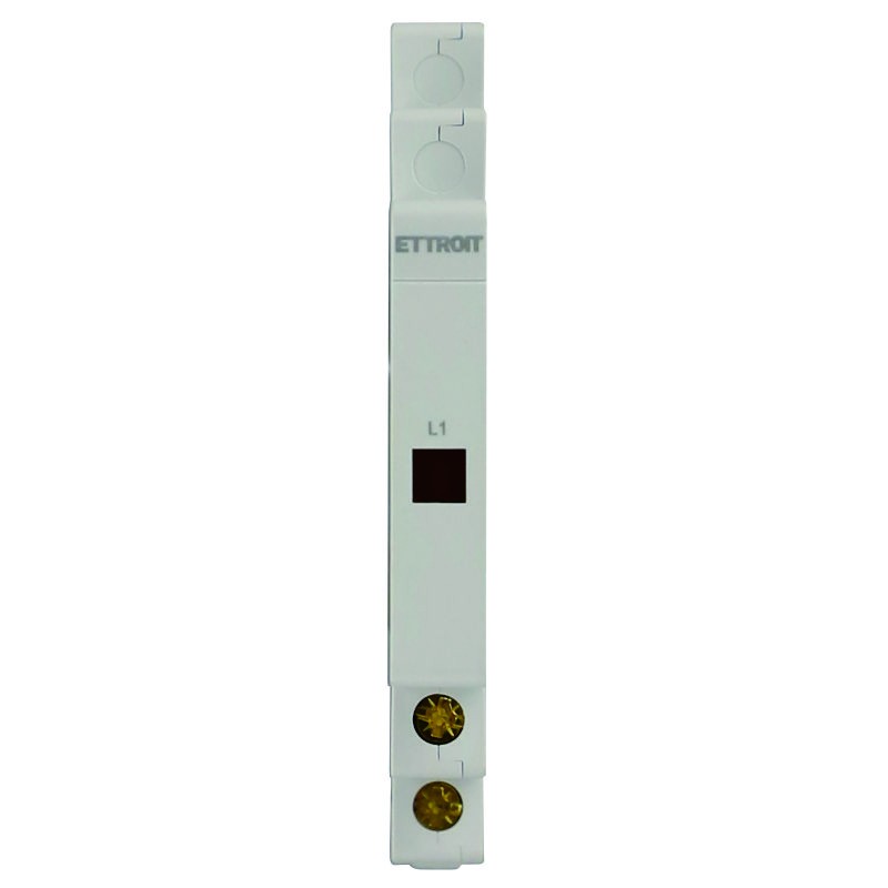 Ettroit Indicatore Luminoso Led una Fase Per Guida DIN Spia di Segnalazione