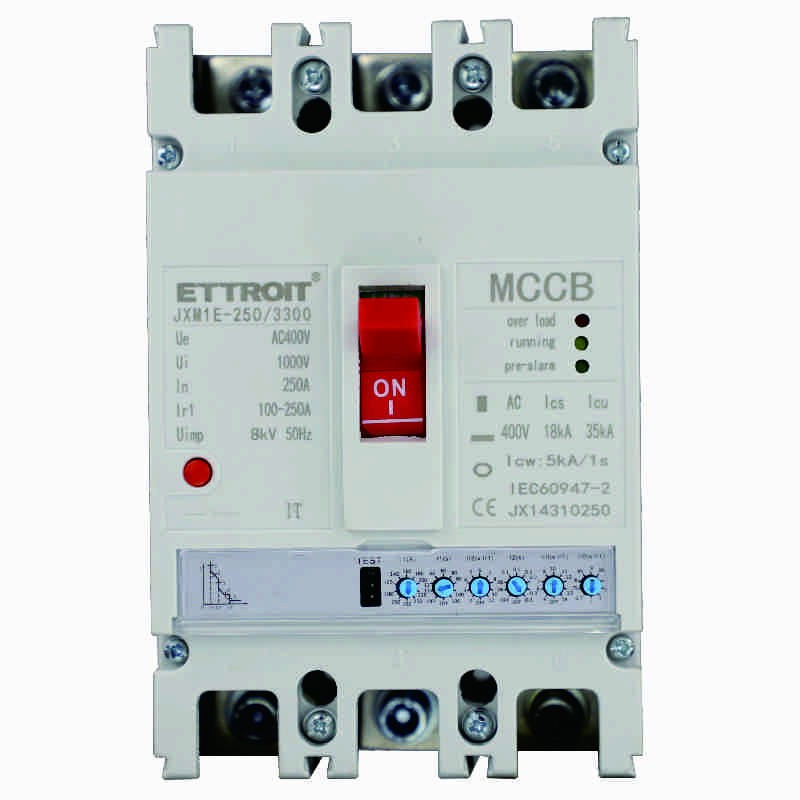 Ettroit Interruttore Automatico 3P con Raggio Regolabile 100-250A-35KA