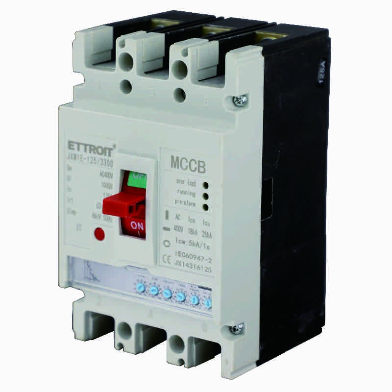 Ettroit Interruttore Automatico 3P con Raggio Regolabile 63-125A-25KA