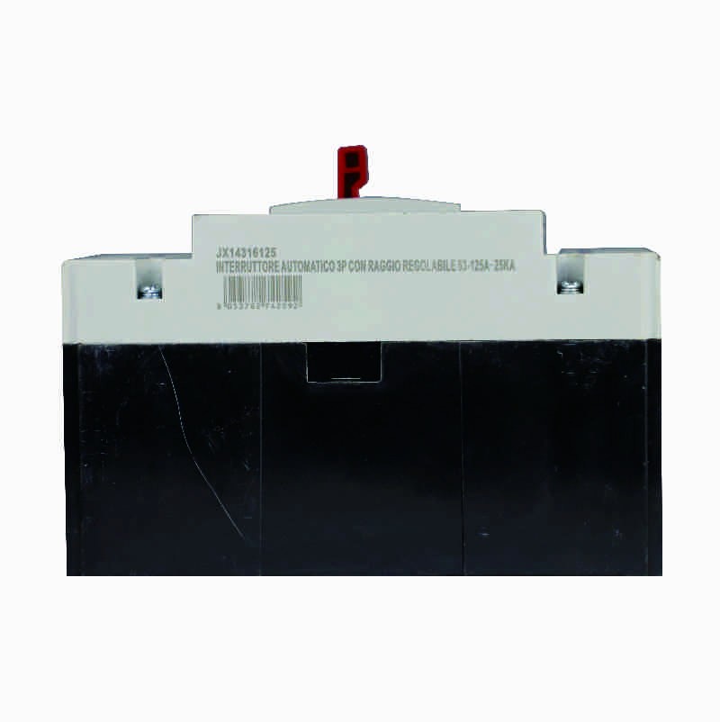 Ettroit Interruttore Automatico 3P con Raggio Regolabile 63-125A-25KA