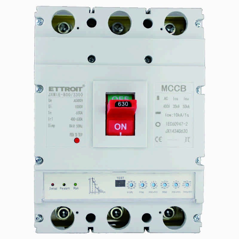 Ettroit Interruttore Automatico 3P con Raggio Regolabile 250-630A-50KA