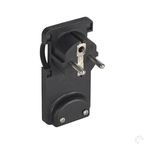Spina Schuko Super Piatta Nera 16A Faeg