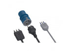 Adattatore da Bipasso Schuko a Spina IP44 CEE Industriale 250V 2P+T