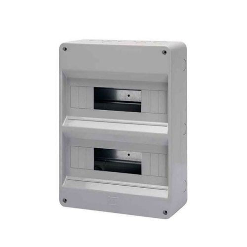 Centralino da Parete Barra Din 24 Moduli IP40 240x305x95MM