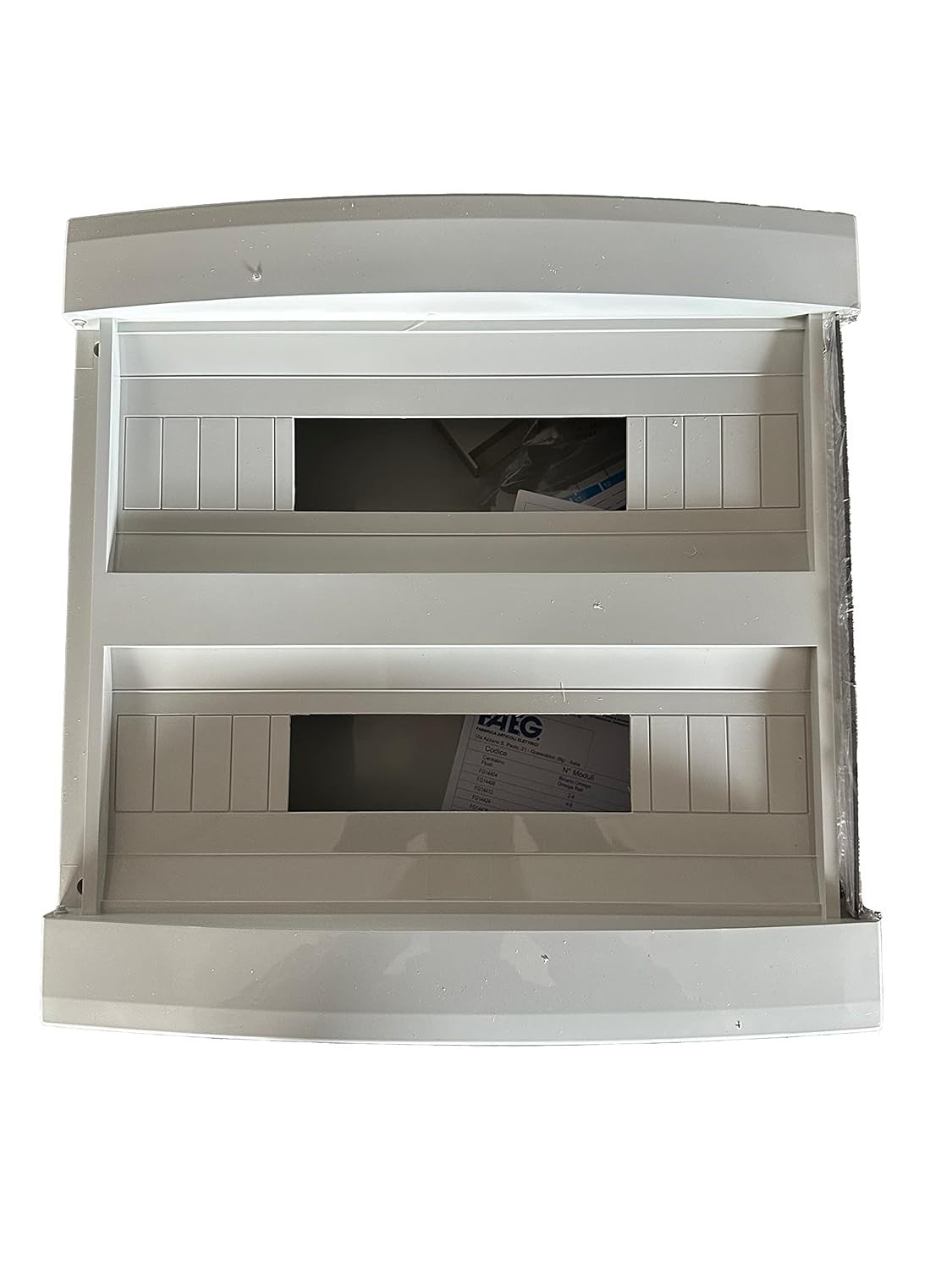 Centralino da Parete Barra Din 36 Moduli IP40 400x410x130MM