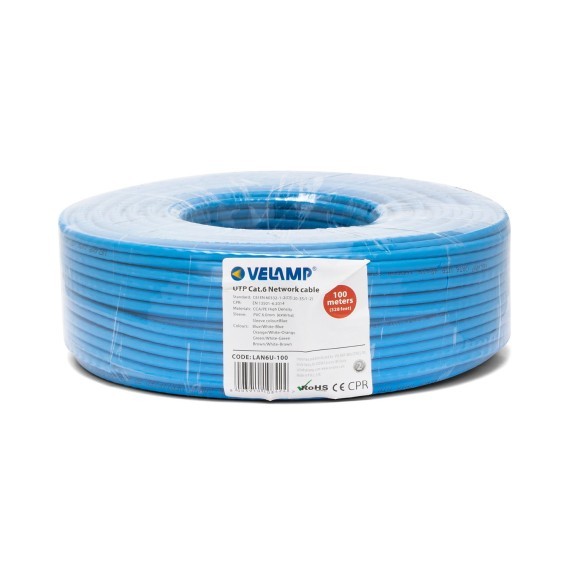 Cavo di Rete CAT6 UTP Bobina Matassa da 100 Metri