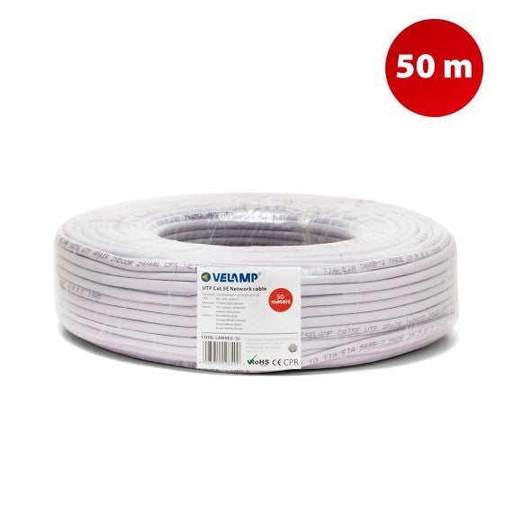 Cavo di Rete CAT5E UTP Bobina Matassa da 50 Metri