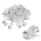 Connettore di Rete LAN RJ45 CAT6 da Crimpare Confezione 6pz