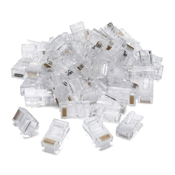Connettore di Rete LAN RJ45 CAT5 da Crimpare Confezione 6pz