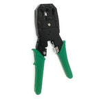 Pinza Crimpatrice 3 in 1 per Connettori RJ45 RJ11 RJ12 Verde