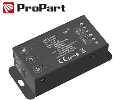 Dimmer RF 1CH*20A 12-24VDC con 3 pulsanti